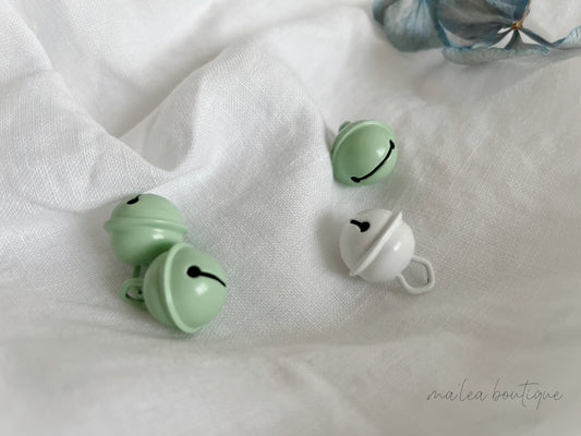 Rollenglöckchen mint 15 mm Glöckchen malea.boutique