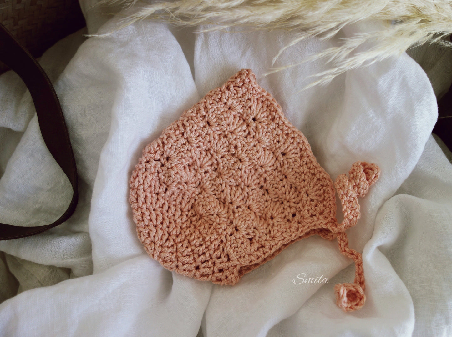 Babybonnet Newborn Mütze smila