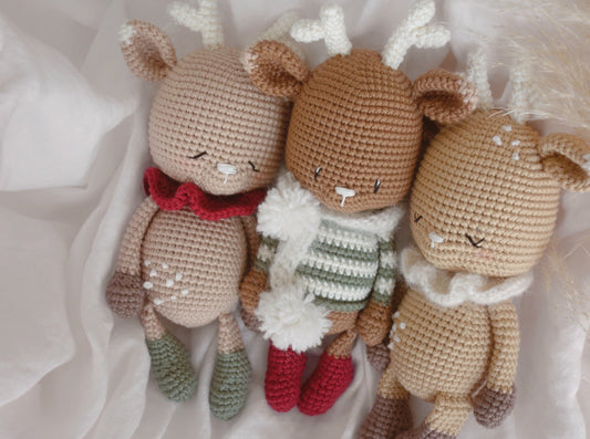 Anleitung Fawn (Digital Download in Deutsch) Häkelanleitung ma'lea