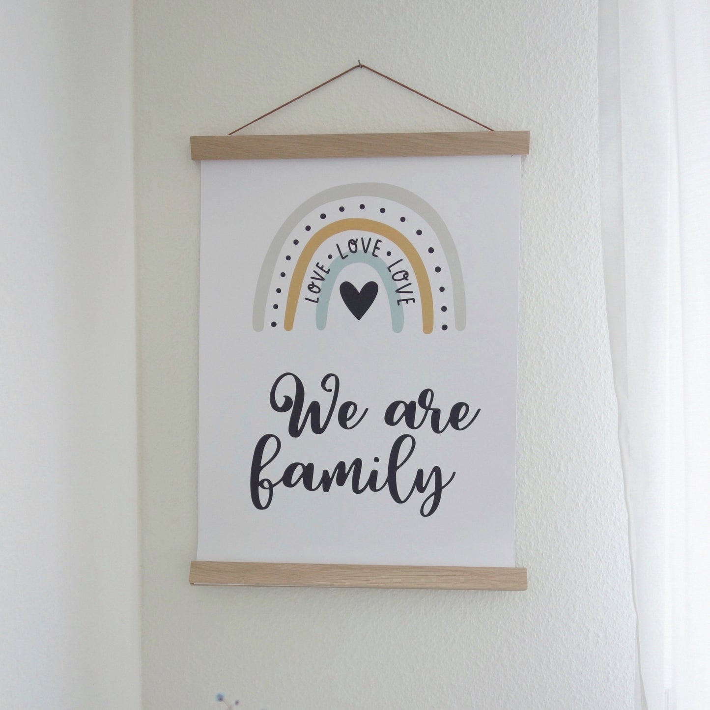 Wandbild We are family Wandbild nialou