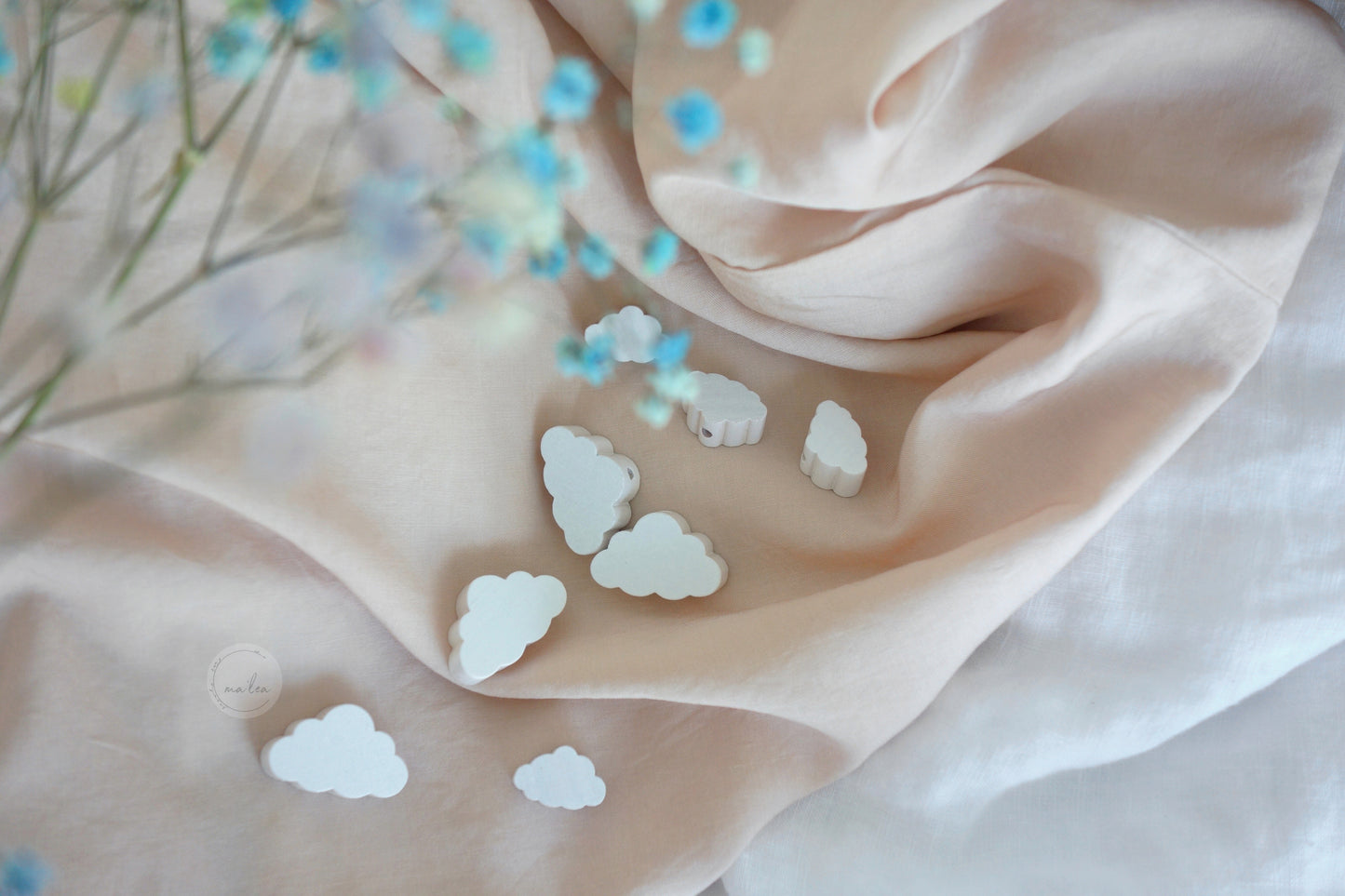 Motivperle Mini-Wolke Motivperle malea.boutique