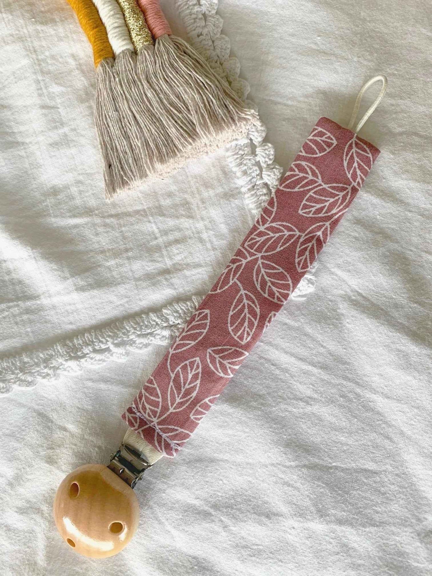 Schnullerband für Babys - Hochwertige und sichere Halterung - Malea.boutique