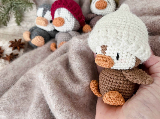Häkelanleitung Pinguin Noé - Digitale Anleitung in Deutsch - Malea.boutique