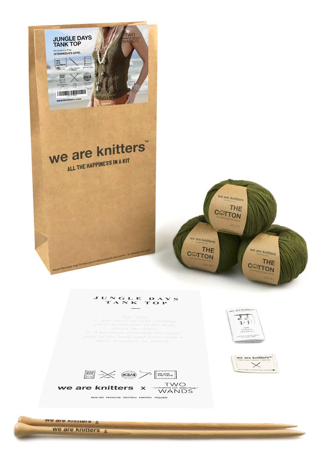 Anleitung - Jungle Days Tanktop Stricklanleitung We Are Knitters EU