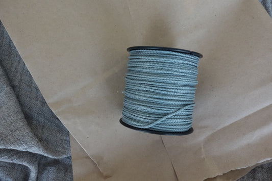 1 m PP-Polyester Schnur - grau Fädelschnur malea.boutique