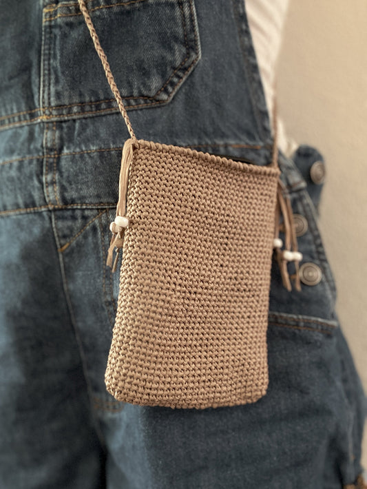 Kleine Raffiatasche - Sommer-Must-have