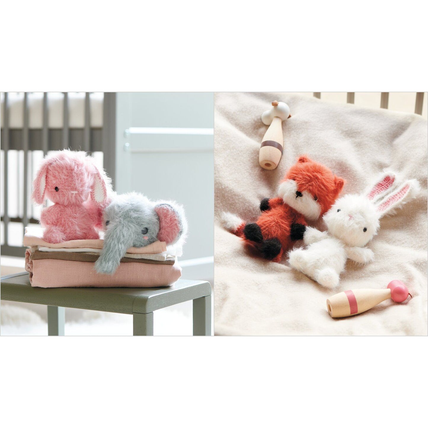 Magazin "Creative Ricorumi - Furry Animals" von RICO DESIGN (DE) Häkelanleitung Rico Design