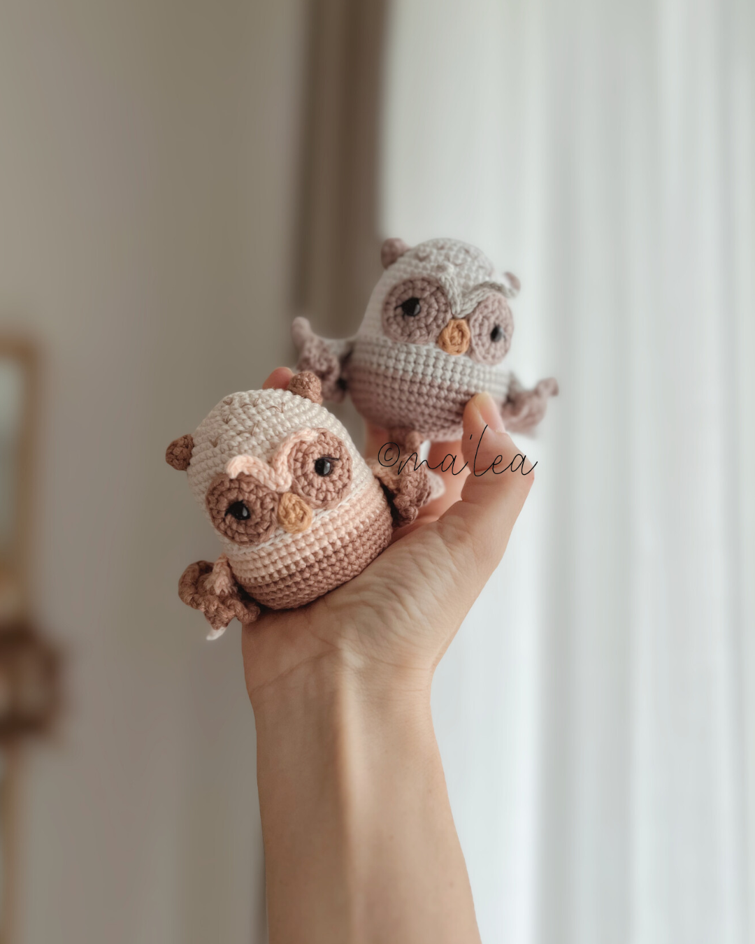 Amigurumi Häkelanleitung die Mini's mit Eulili, Entili & Fuchsili (Digital Download in Deutsch) Häkelanleitung ma'lea