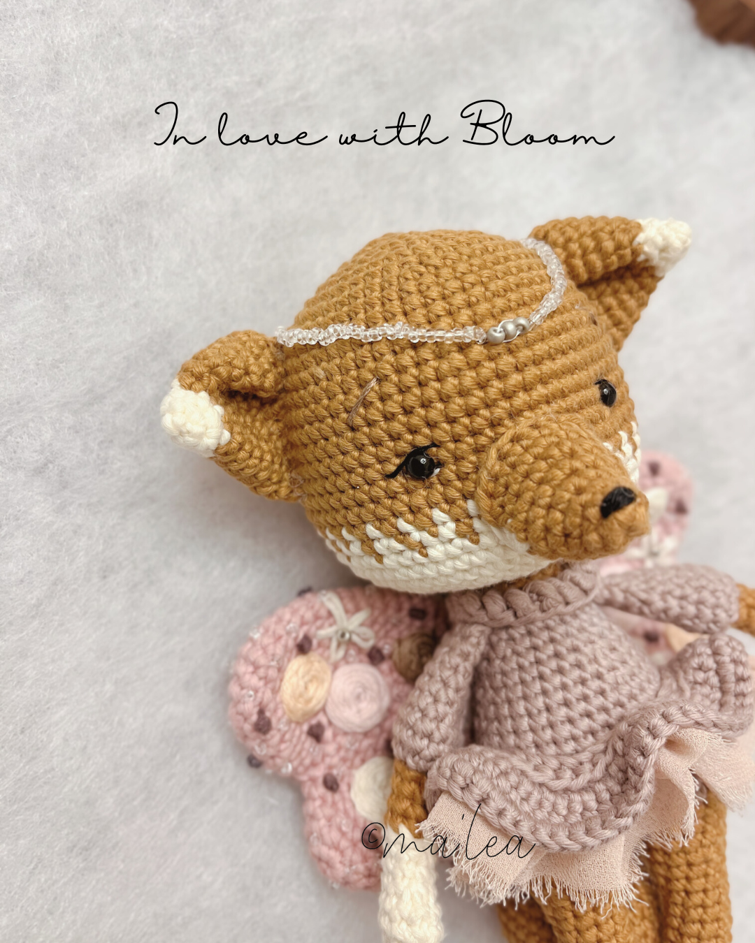 Amigurumi Häkelanleitung Fuchs Bloom (Digital Download in Deutsch & Englisch) Häkelanleitung ma'lea