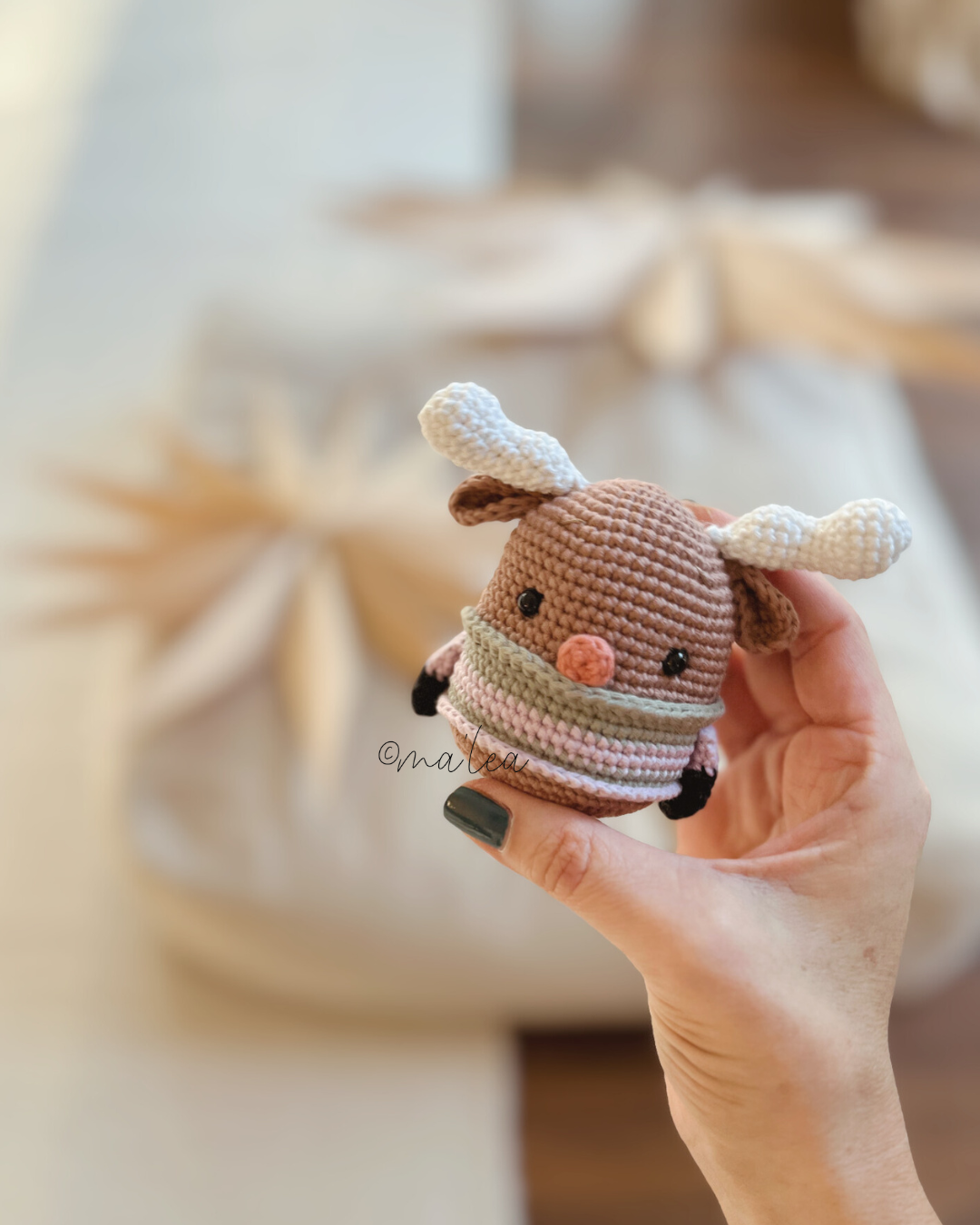 Amigurumi Häkelanleitung die Mini's mit Elchili, Schweinili & Yetili (Digital Download in Deutsch) Häkelanleitung ma'lea