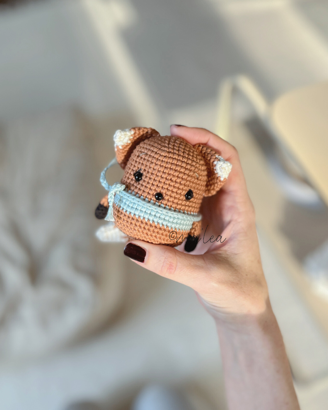 Amigurumi Häkelanleitung die Mini's mit Eulili, Entili & Fuchsili (Digital Download in Deutsch) Häkelanleitung ma'lea