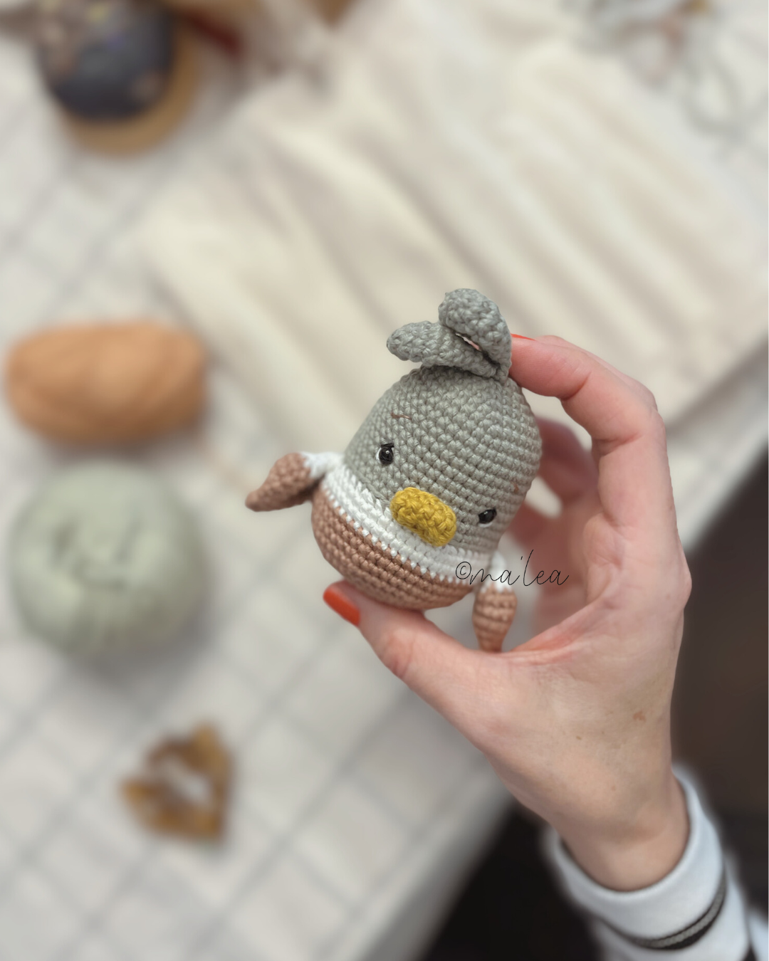 Amigurumi Häkelanleitung die Mini's mit Eulili, Entili & Fuchsili (Digital Download in Deutsch) Häkelanleitung ma'lea