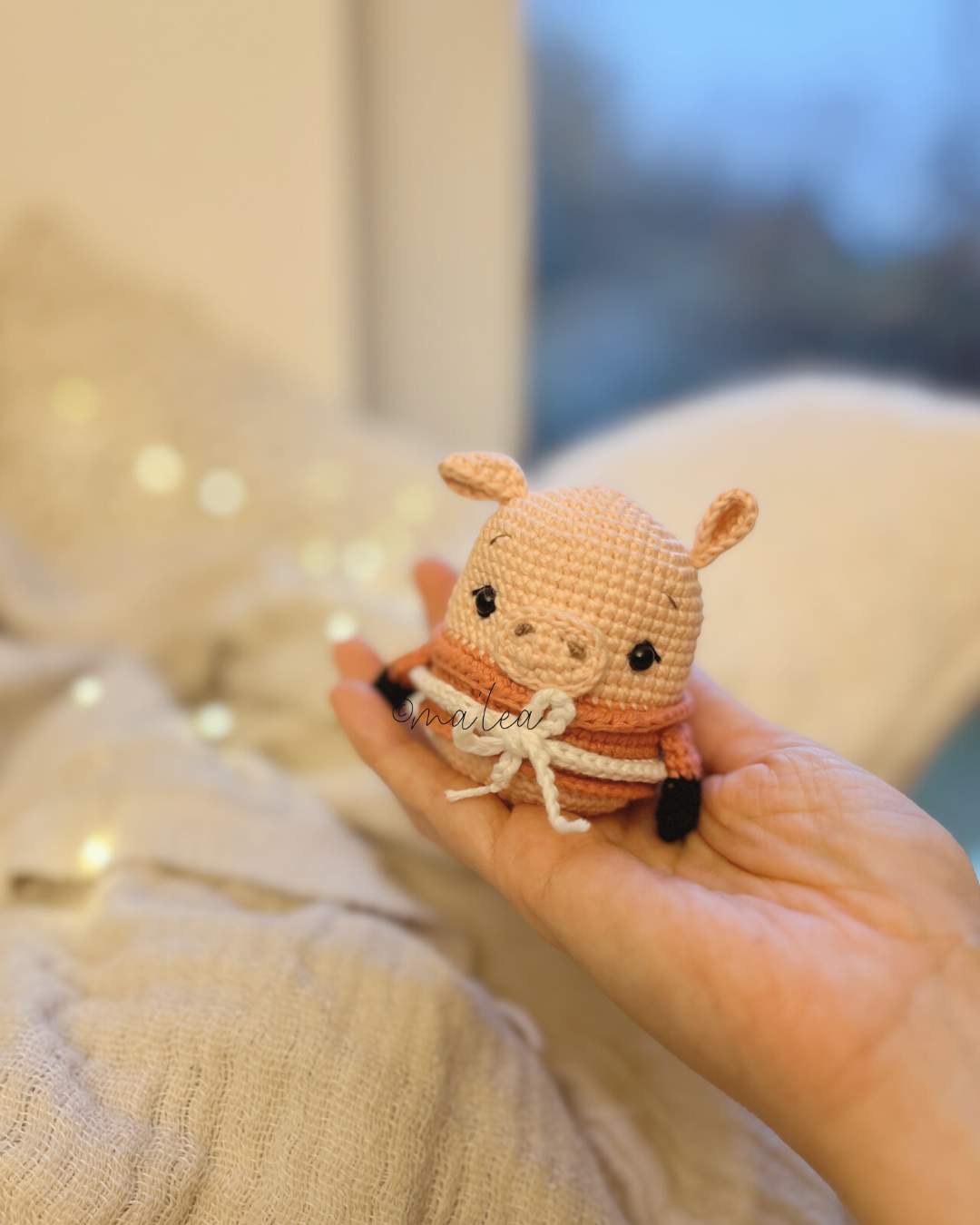 Amigurumi Häkelanleitung die Mini's mit Elchili, Schweinili & Yetili (Digital Download in Deutsch) Häkelanleitung ma'lea