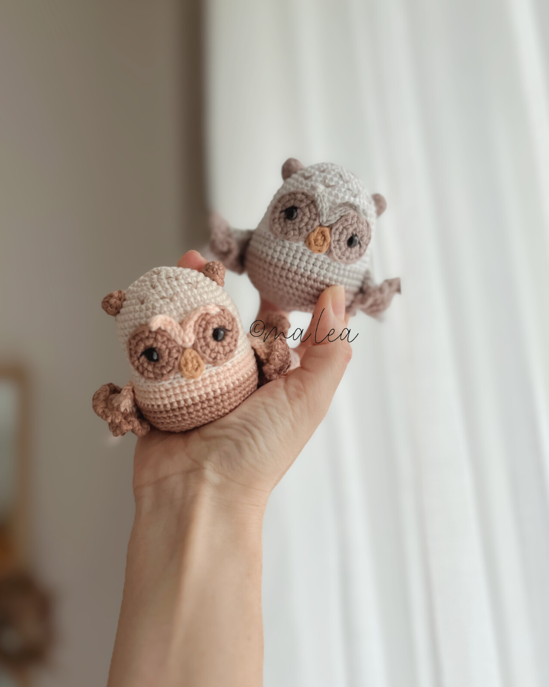 Amigurumi Häkelanleitung die Mini's mit Eulili, Entili & Fuchsili (Digital Download in Deutsch) Häkelanleitung ma'lea