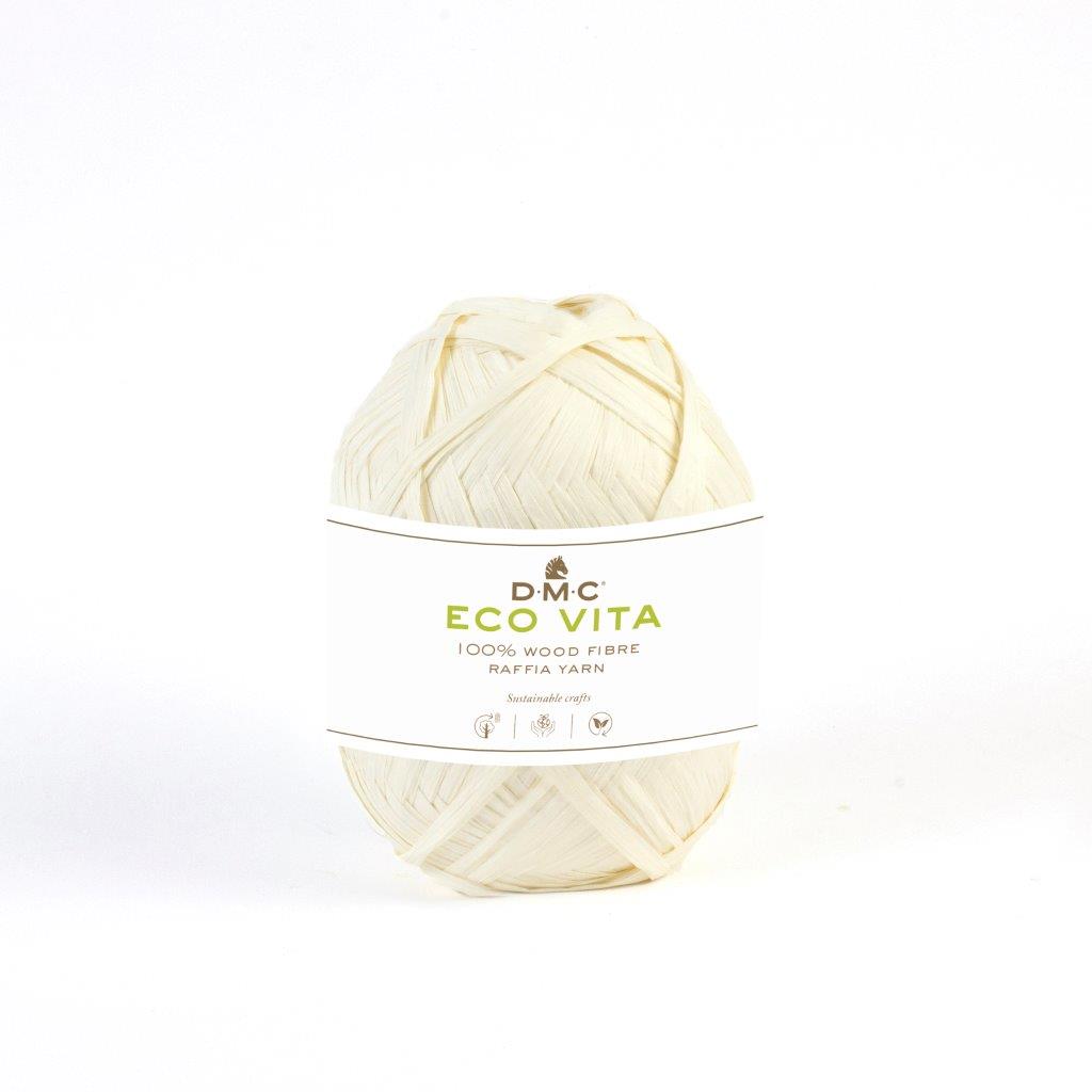 DMC Eco Vita Raffia  - Bastgarn - écru