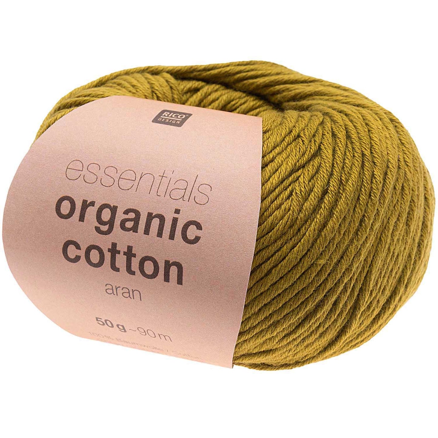 Rico Essentials Organic Cotton aran - oliv