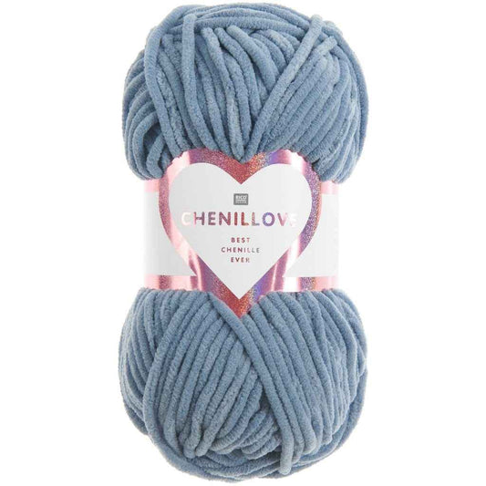Rico Design Wolle Chenillove 100 g, lavendel - Malea.boutique