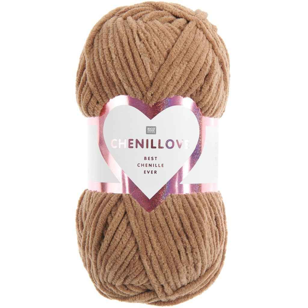 Rico Design Wolle Chenillove 100 g, nougat