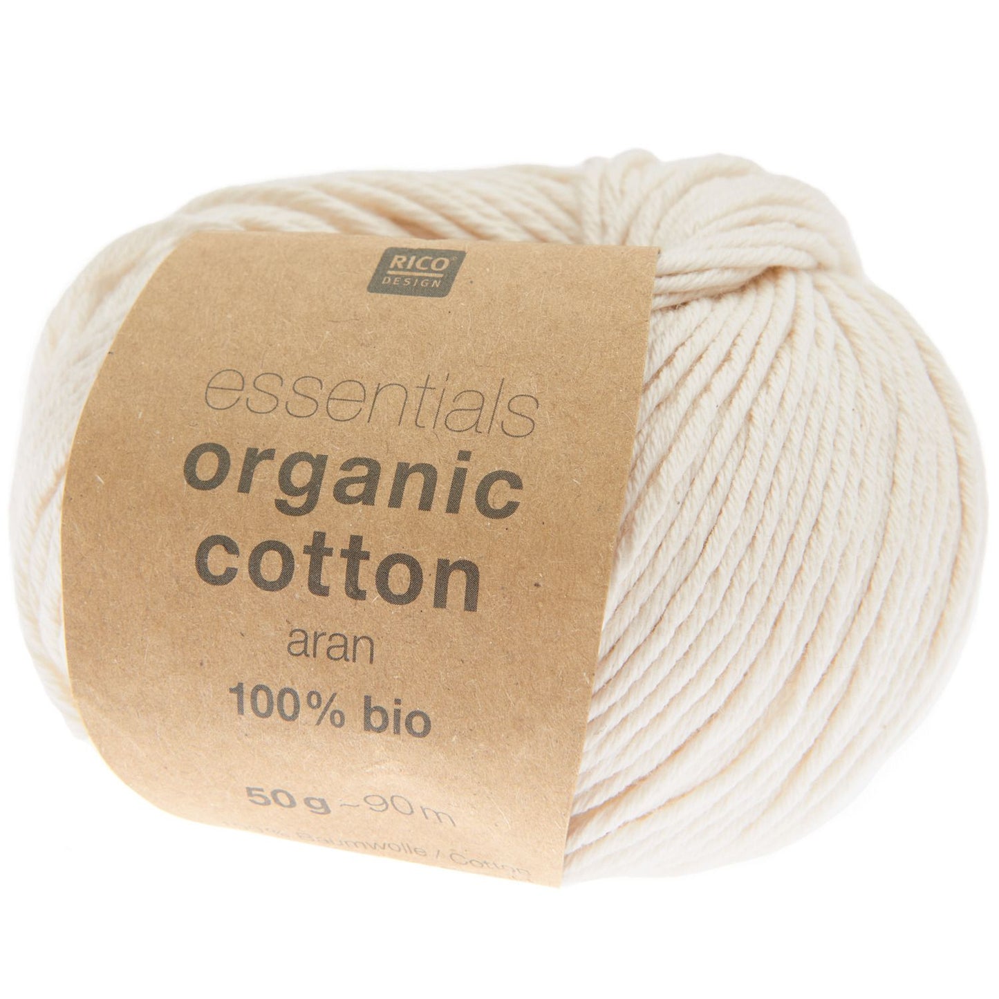 Rico Essentials Organic Cotton aran - Creme