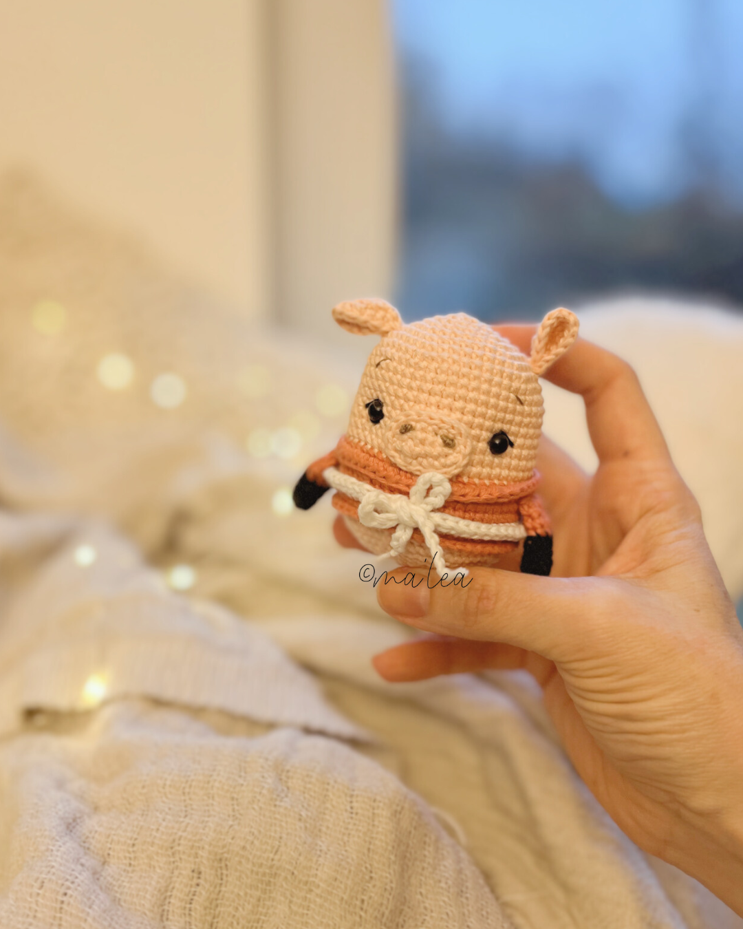 Amigurumi Häkelanleitung die Mini's mit Elchili, Schweinili & Yetili (Digital Download in Deutsch) Häkelanleitung ma'lea