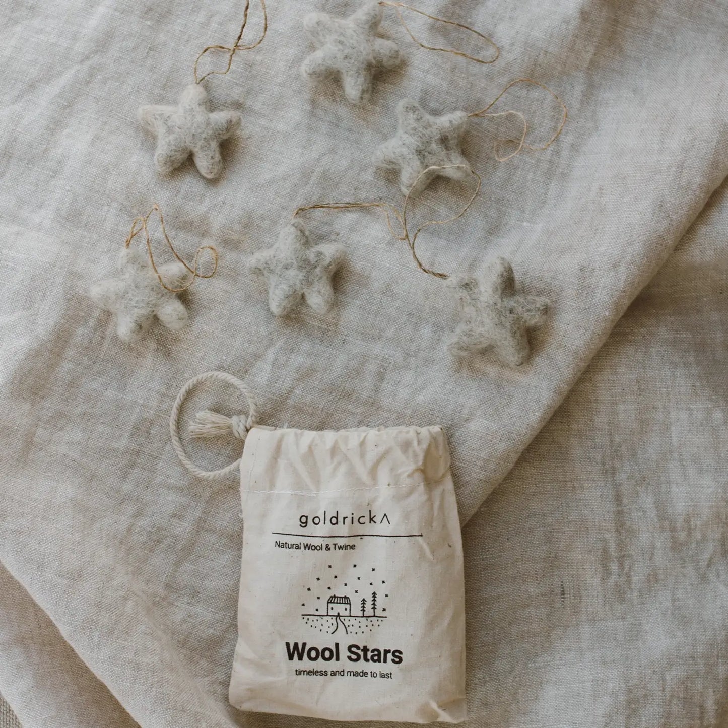 Stars of Wonder - Natural Wool