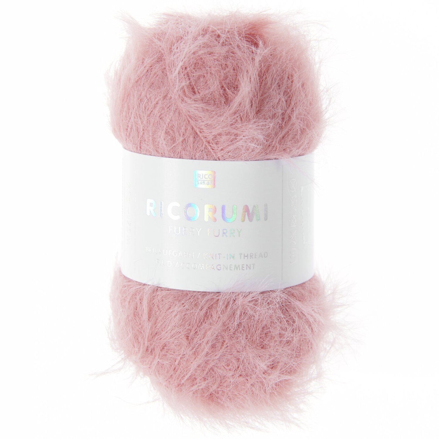 Ricorumi Furry Furry - Koralle - 003 Fell-Beilaufgarn Rico Design