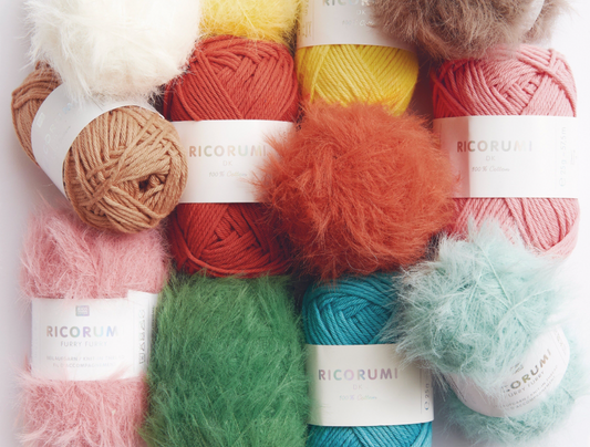 Ricorumi Furry Furry - Holz - 009 Fell-Beilaufgarn Rico Design