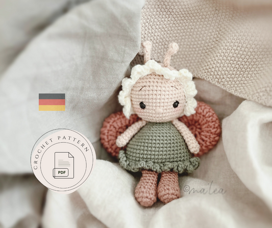 Strawberry Finch Instructions (Digital Download in German)
