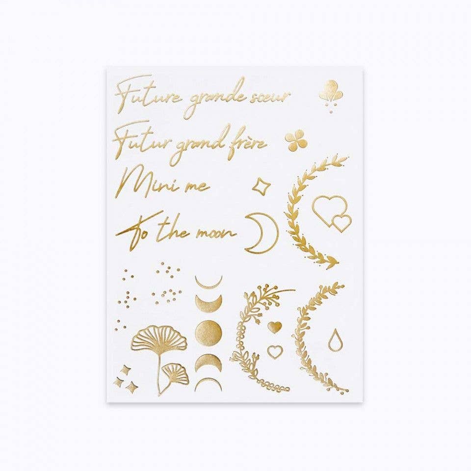 Temporäre Tattoos für Schwangerschaft