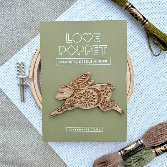 Love Poppet - bewegter Hase - Magnetischer Nadelhalter Nadelhalter Love Poppet