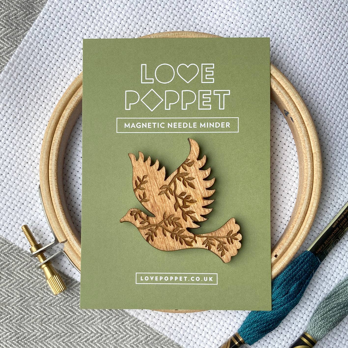 Love Poppet - Taube - Magnetischer Nadelhalter Nadelhalter Love Poppet