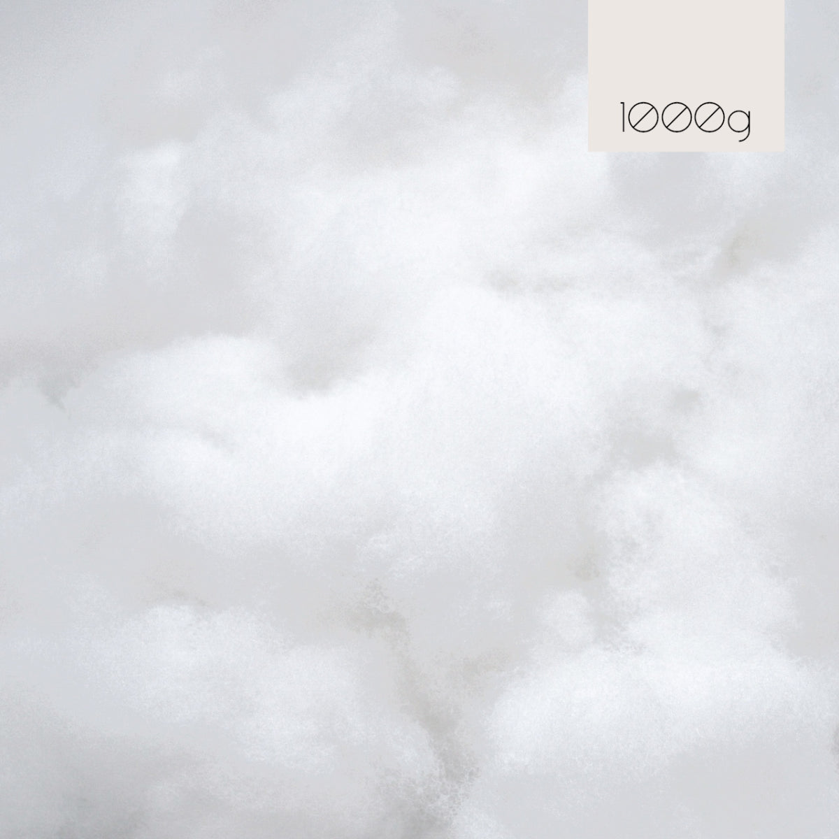 Power Füll Füllwatte | 1000 g | OEKO-TEX zertifiziertes Füllmaterial Füllwatte POWER FÜLL